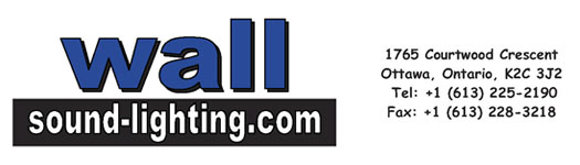 Wall Sound and Lighting Ad
